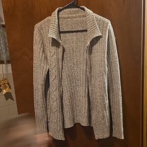 Elegant Beige Women's Cardigan